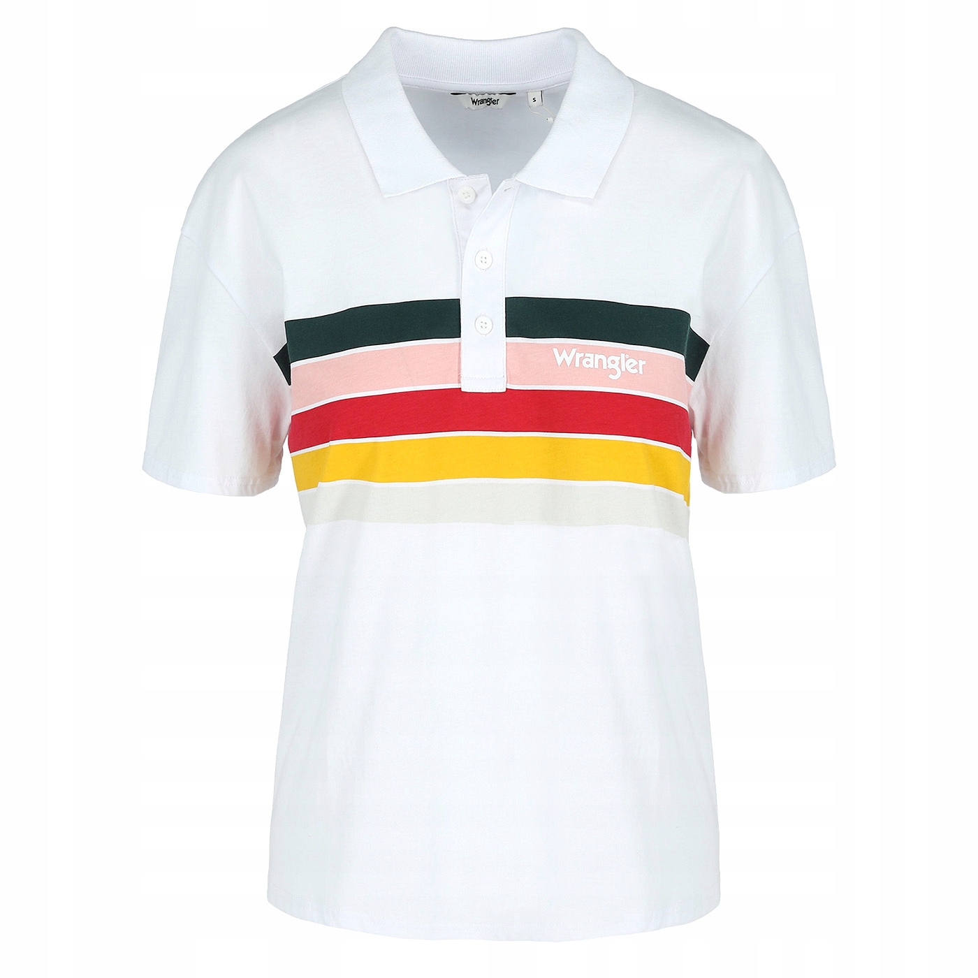 

Wrangler Rainbow Polo Damska Koszulka Oversized S
