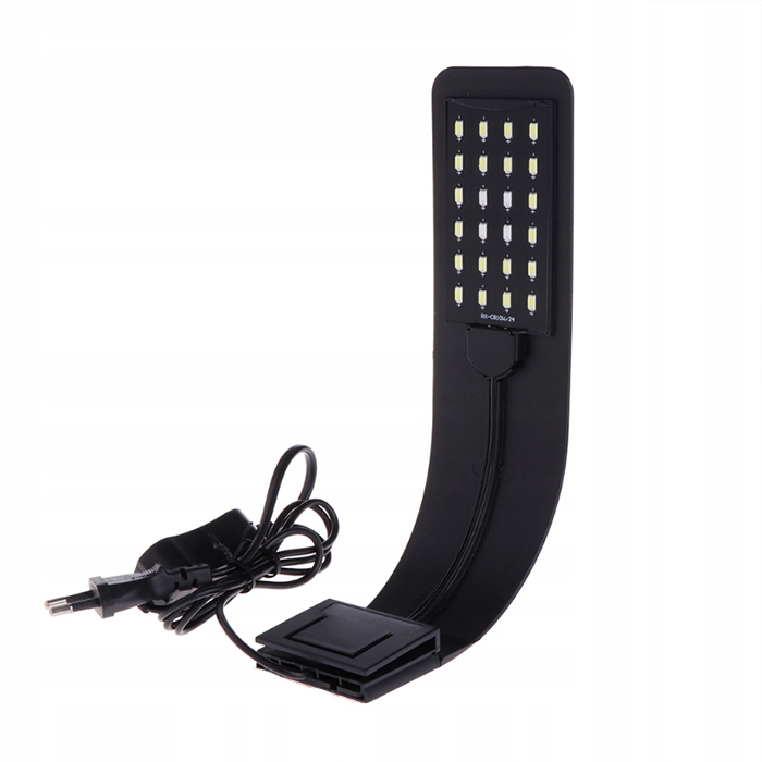 

10W Czarna Lampa Lampka Belka Led Akwarium GW24