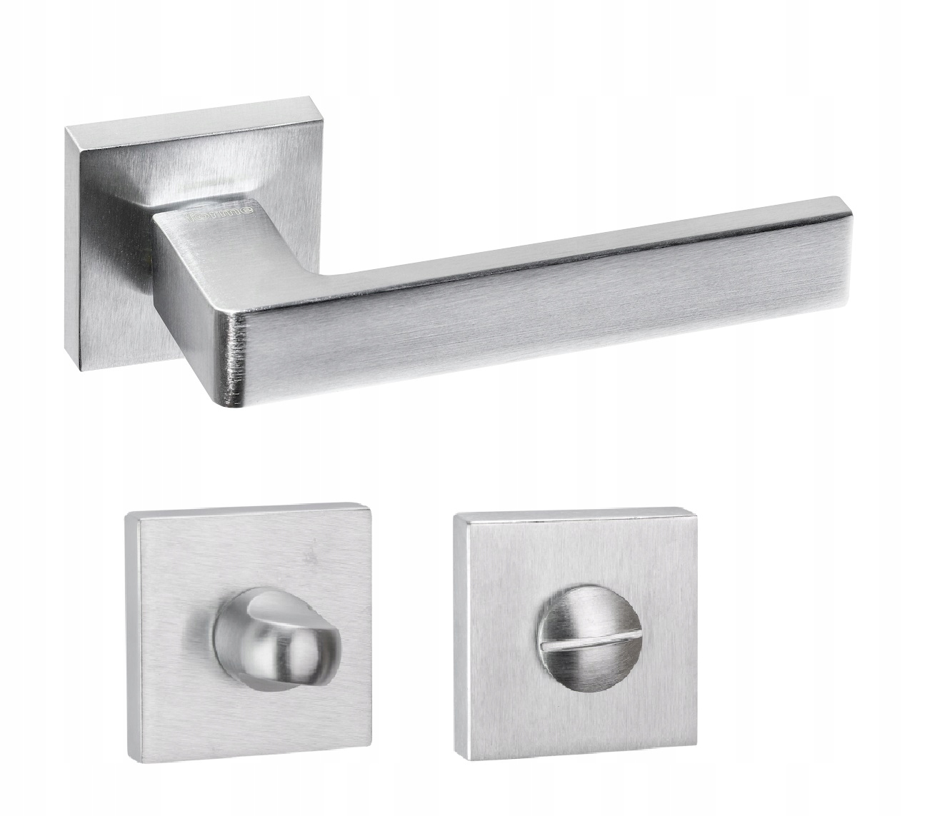 Klika Pro Vnitřní Dveře Nikl Kartáčovaná Asti Wc Štítek