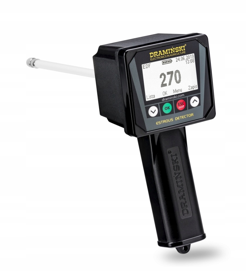 DRAMIŃSKI EDF2 wykrywacz rui dla lisów (z walizką)