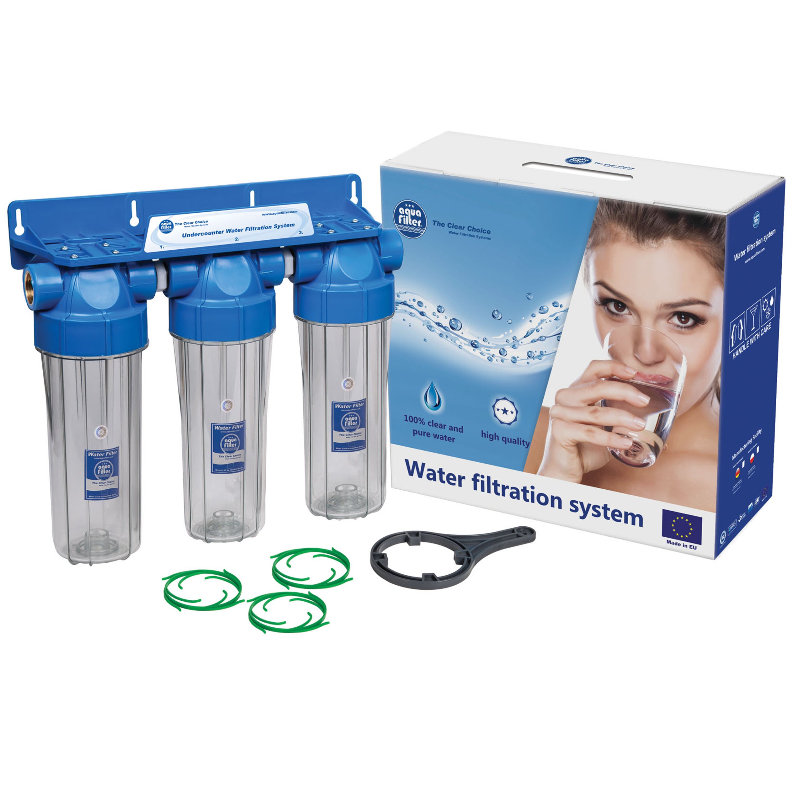 

FHPRCL34-B-TRIPLE Trójstopniowy Filtr Wody Korpus