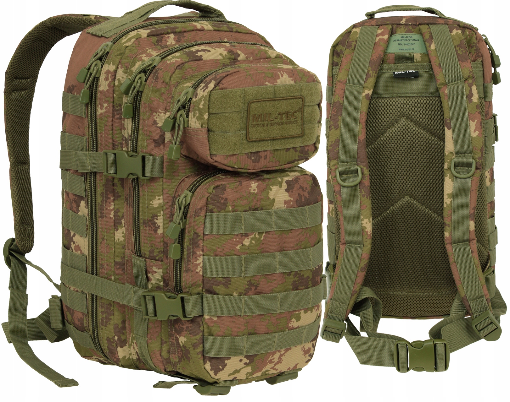 Batoh Mil-tec Assault Maskáčový Camo 20L Vegetato