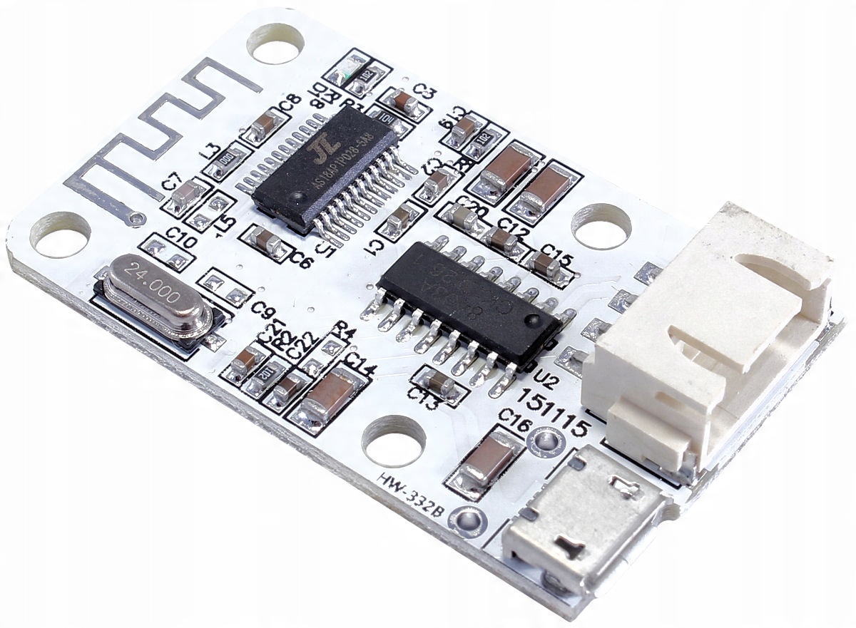 

Moduł Bluetooth 2x3W Wbudowany Wzmacniacz Audio