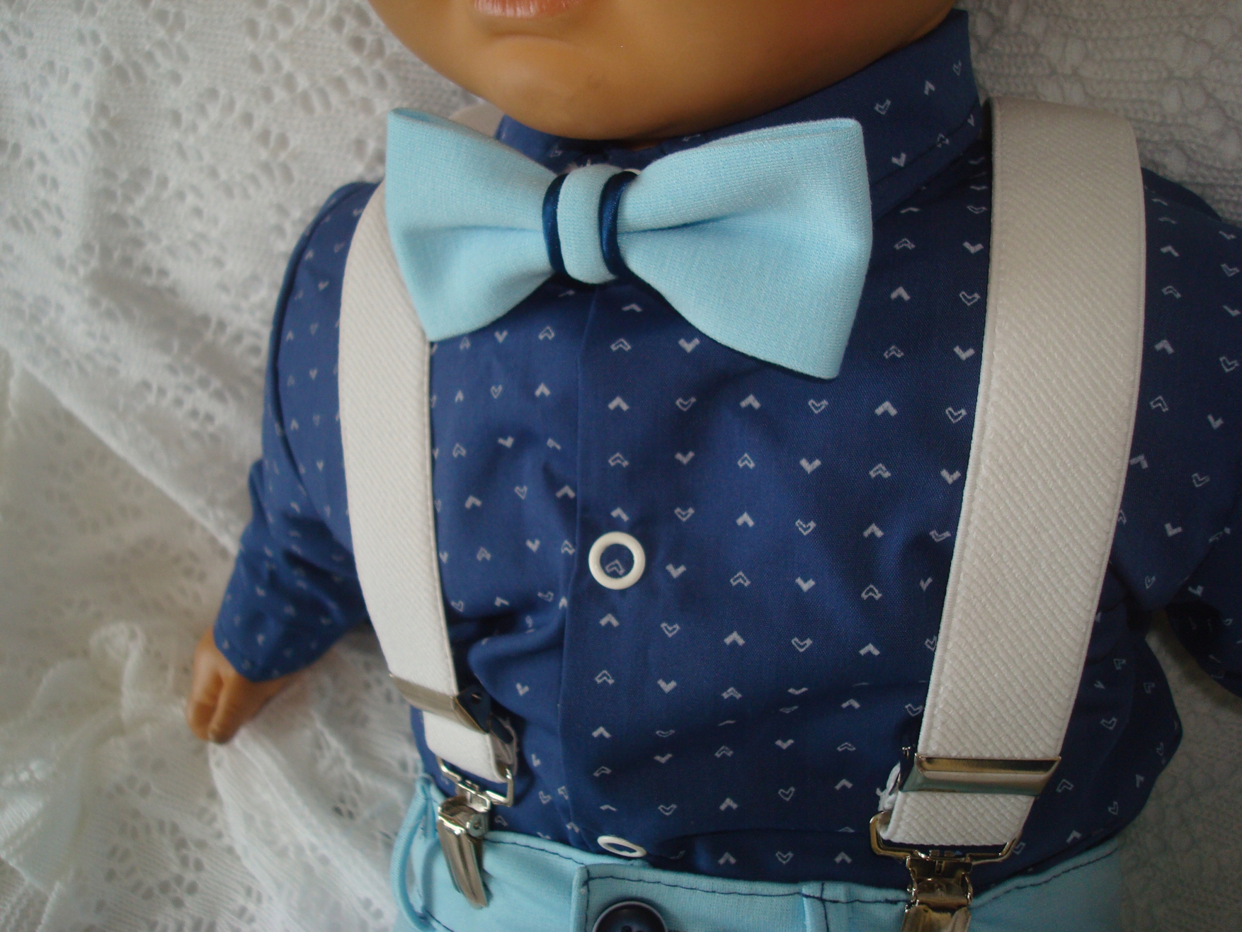 UBRANKO BAWEŁNA KOMPLET CHRZEST MARYNARKA 86 Rozmiar 86