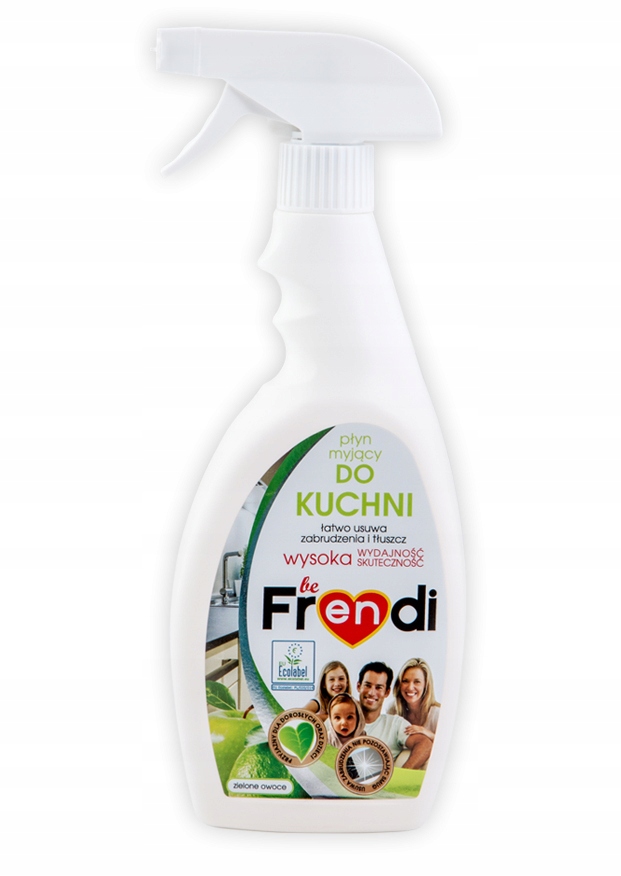 

BeFrendi Płyn myjący do kuchni Zielone Owoce 500ml