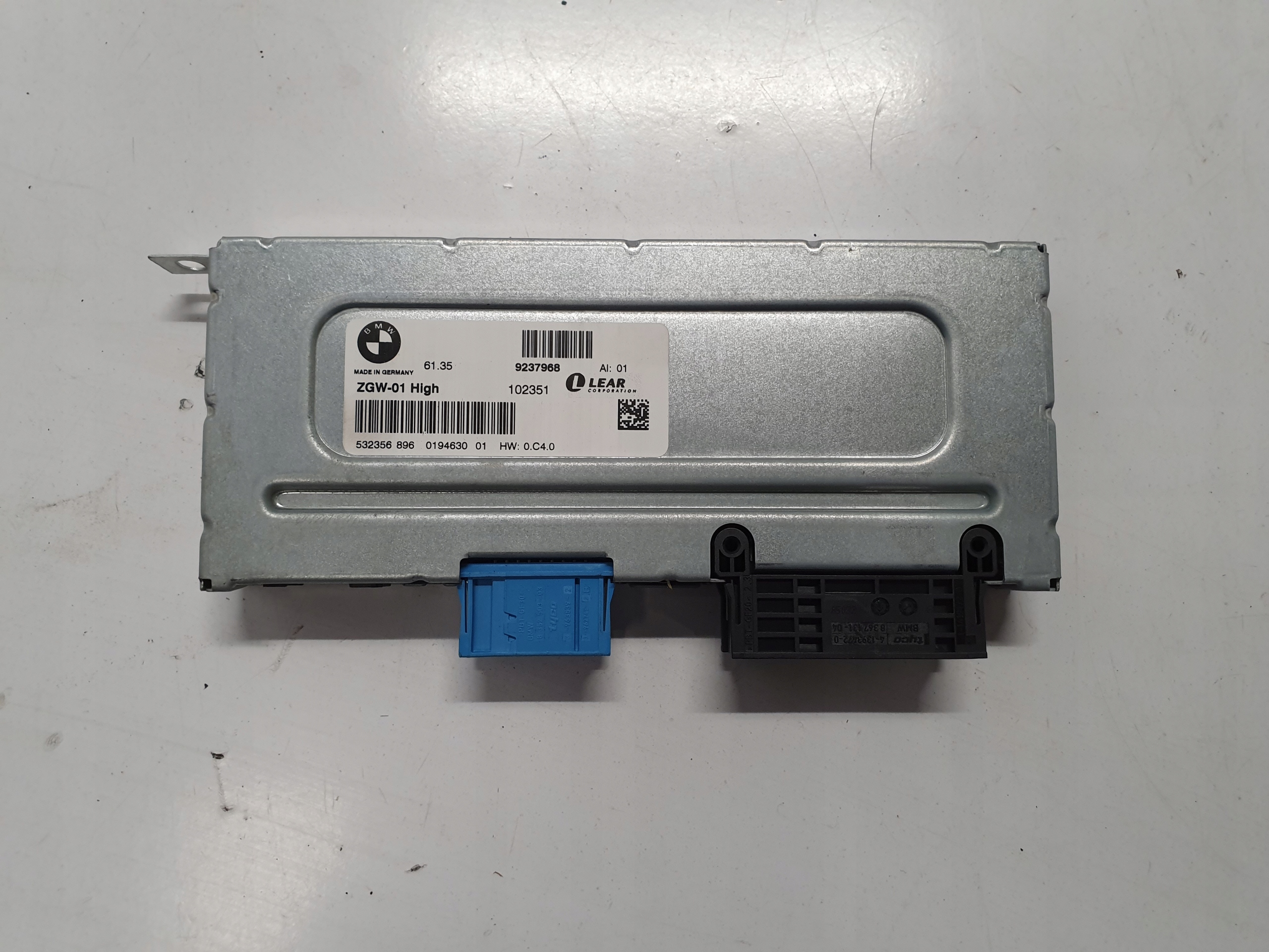 BMW 5 GT F07 модуль ZGW - 01 HIGH 9237968