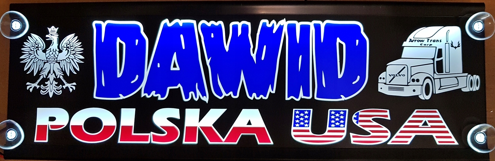 50X12 LED іменна дошка + талреп безкоштовно