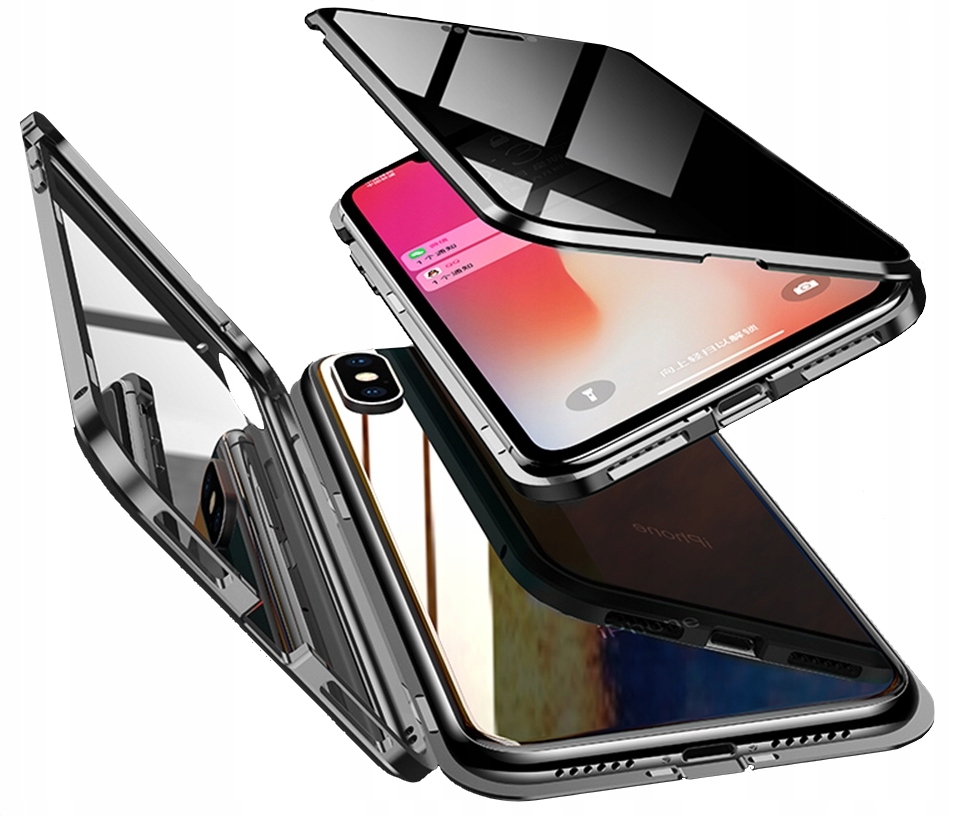 

Etui 360° Magnetic Do iPHONE 7 8 Plus Dual Glass