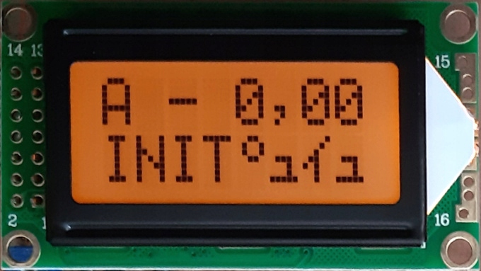 

Art Nowe LCD 2x8 z podśw. Led (K/Amber) Stn