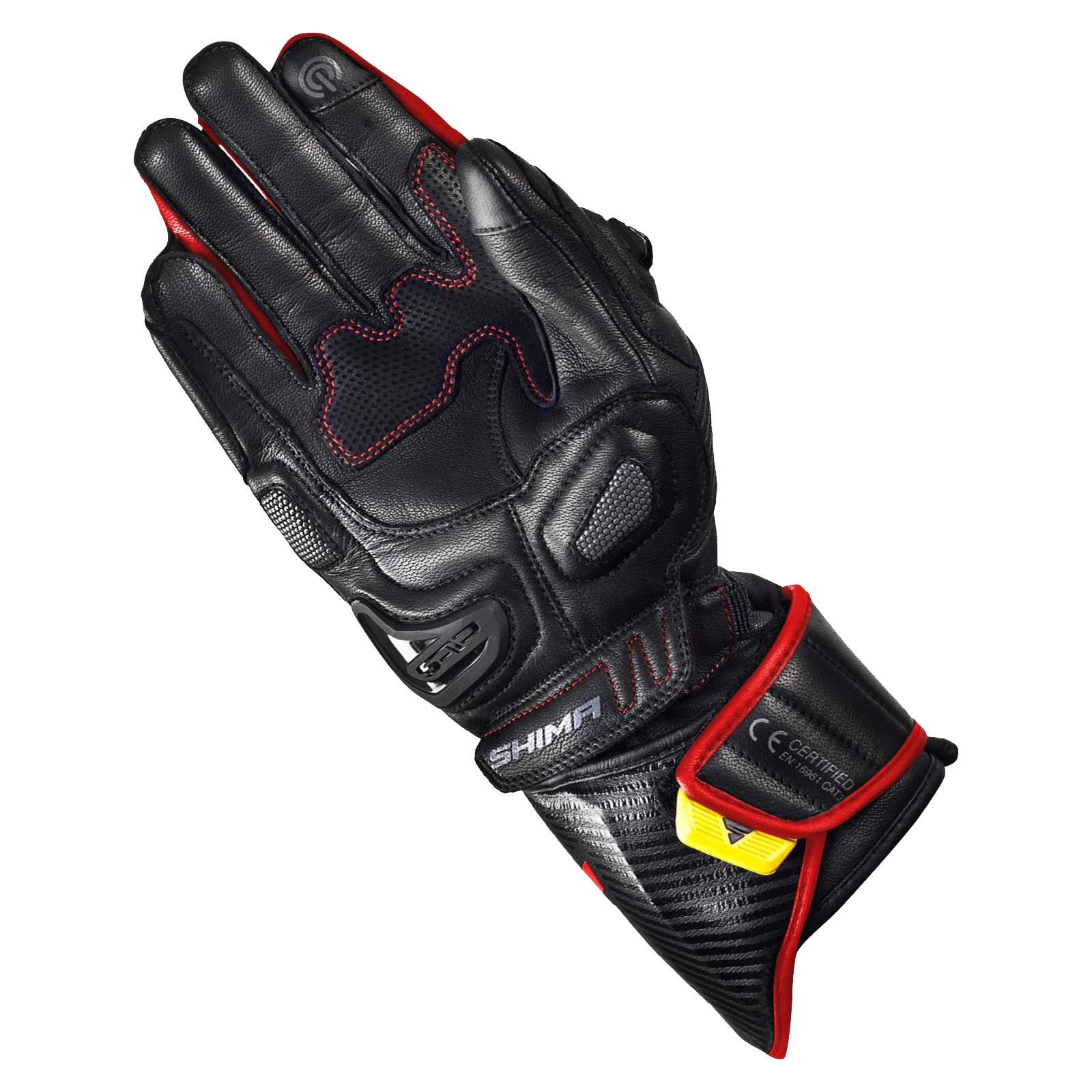 SHIMA RS-2 RED czerwon Rękawice Motocyklow GRATISY Typ Sportowe