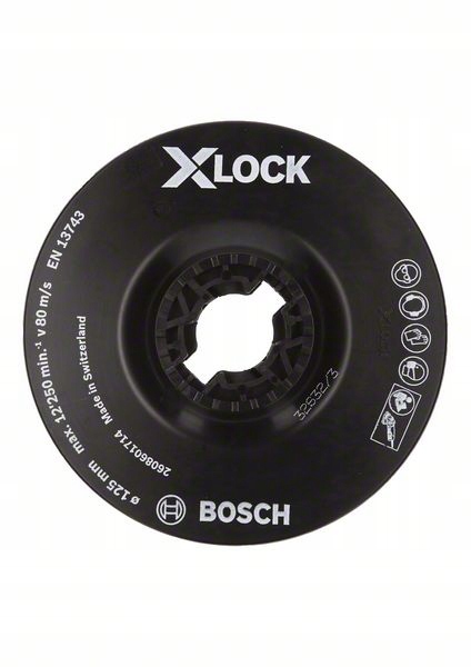 

Talerz oporowy miękki 125mm X-lock Bosch