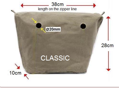 Organizer Coffe do Torebki Humbag Classic Obag Płeć kobieta