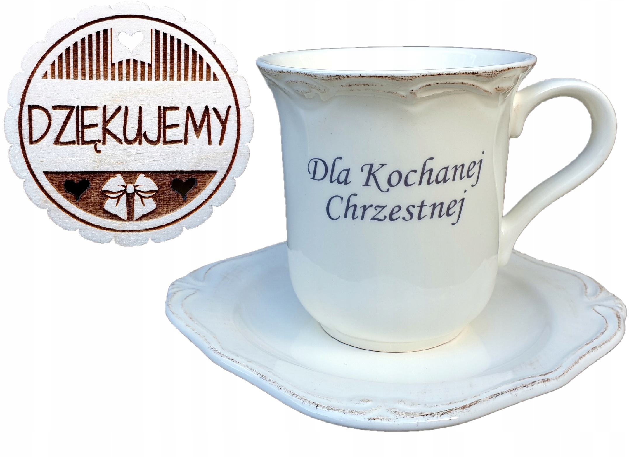 

Filiżanka,magnes dla Chrzestnych