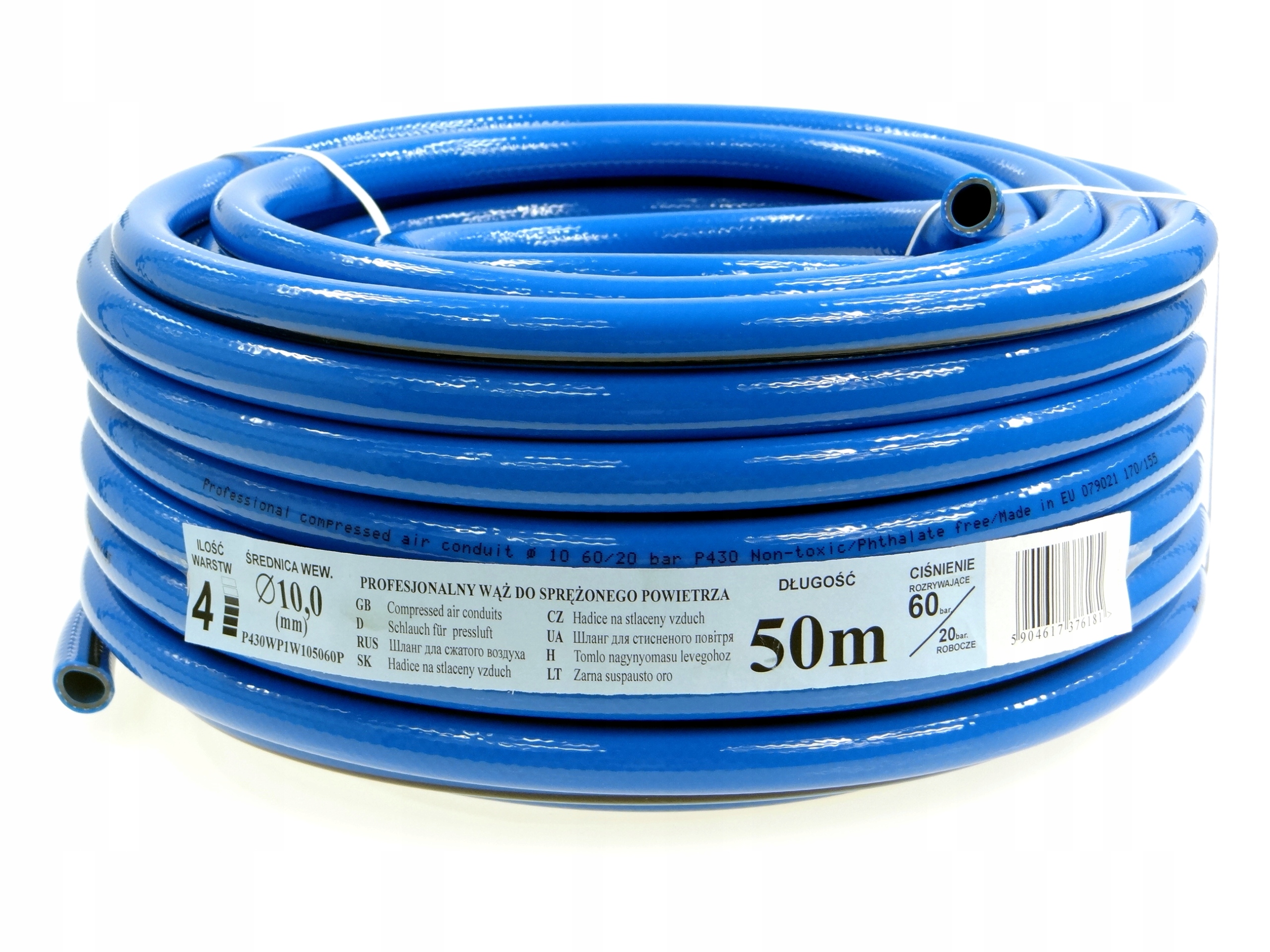 

Wąż Pneumatyczny Argon CO2 Reduktor Spawarka 10 mm