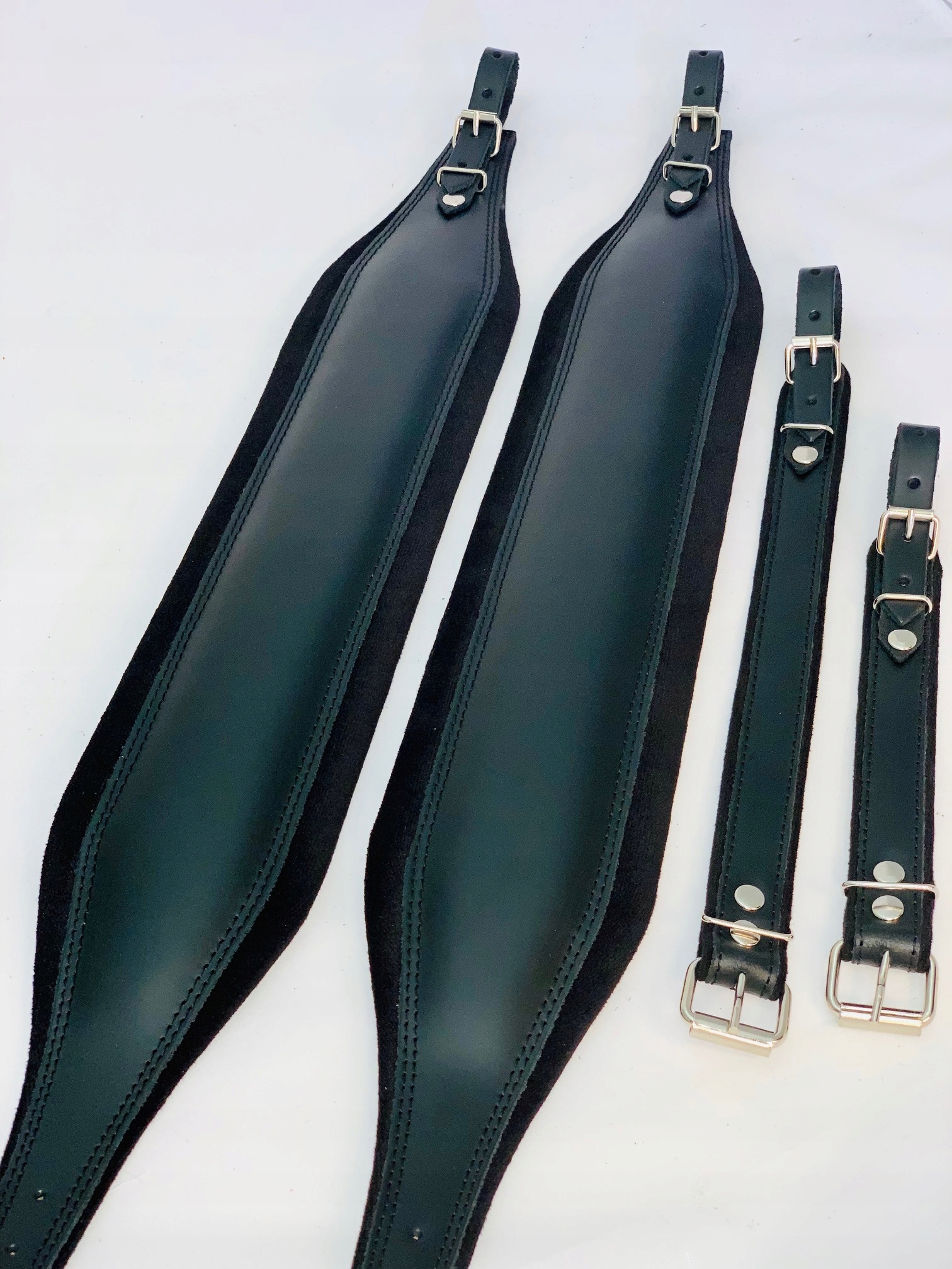 Pásy akordeon Pro 80-120, kůže, 10 cm