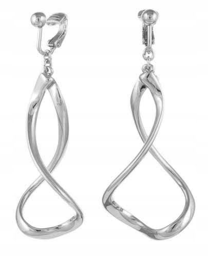 

Klipsy Długie Srebrne Złote Lekkie Nowocze Colibra