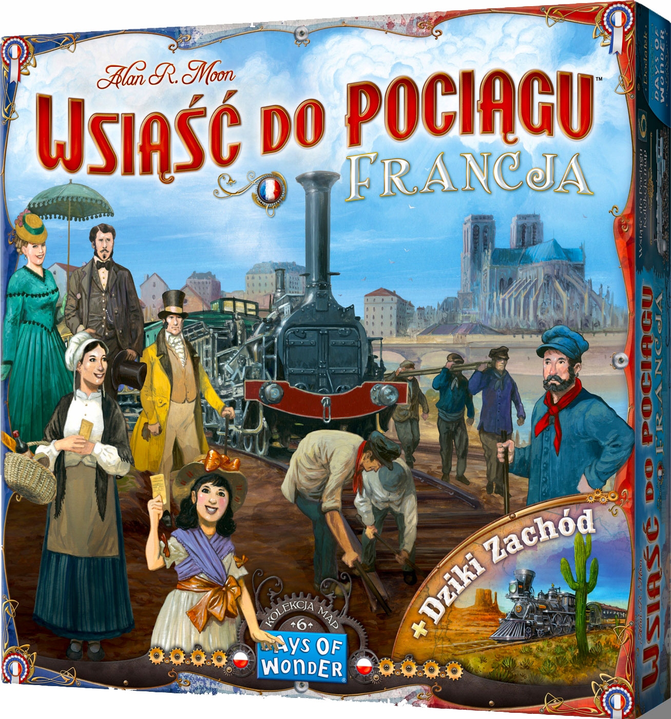 

Rebel Wsiąść do Pociągu: Francja i Dziki Zachód