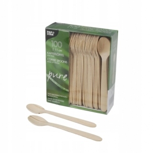 

Eco Łyżeczki Drewniane Jednorazowe 11cm 100szt