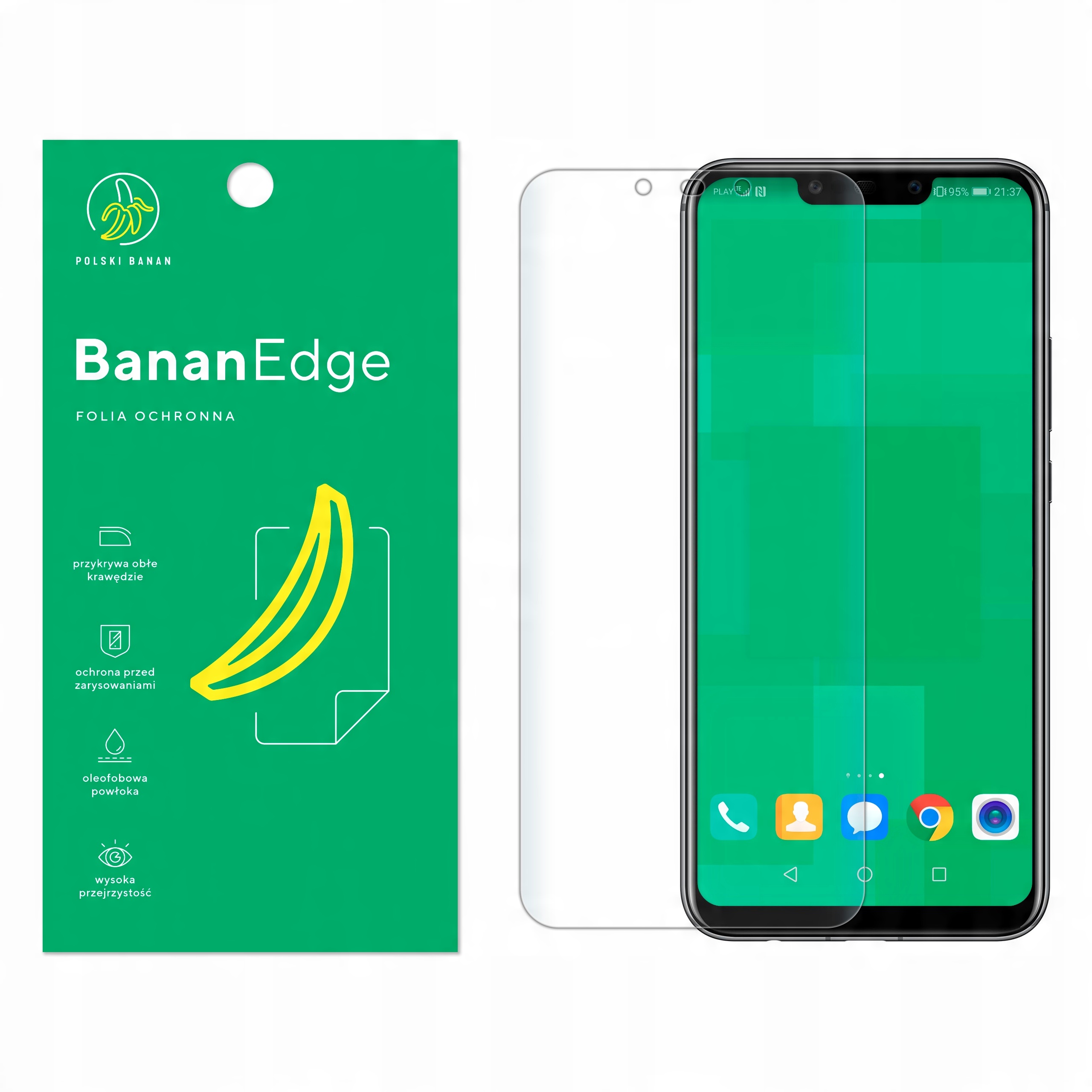 

Folia Ochronna Polski Banan do Huawei Mate 20 Lite