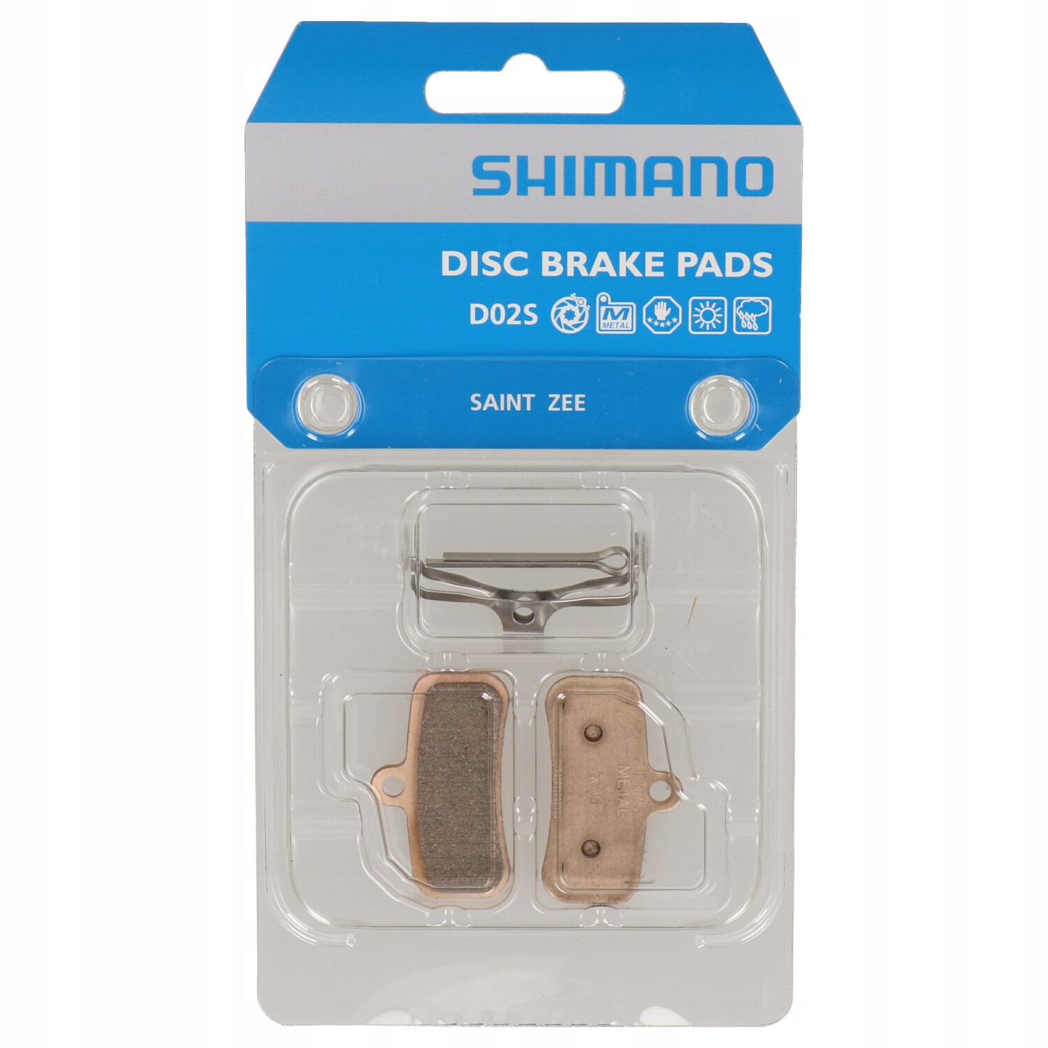

Shimano D02S Okładziny klocki hamulca metaliczne