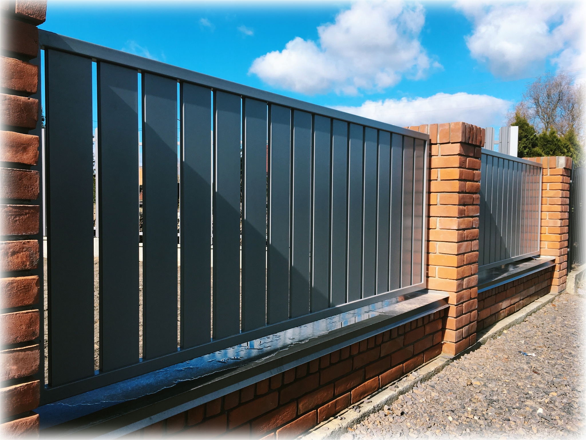 Готовые пролеты для забора