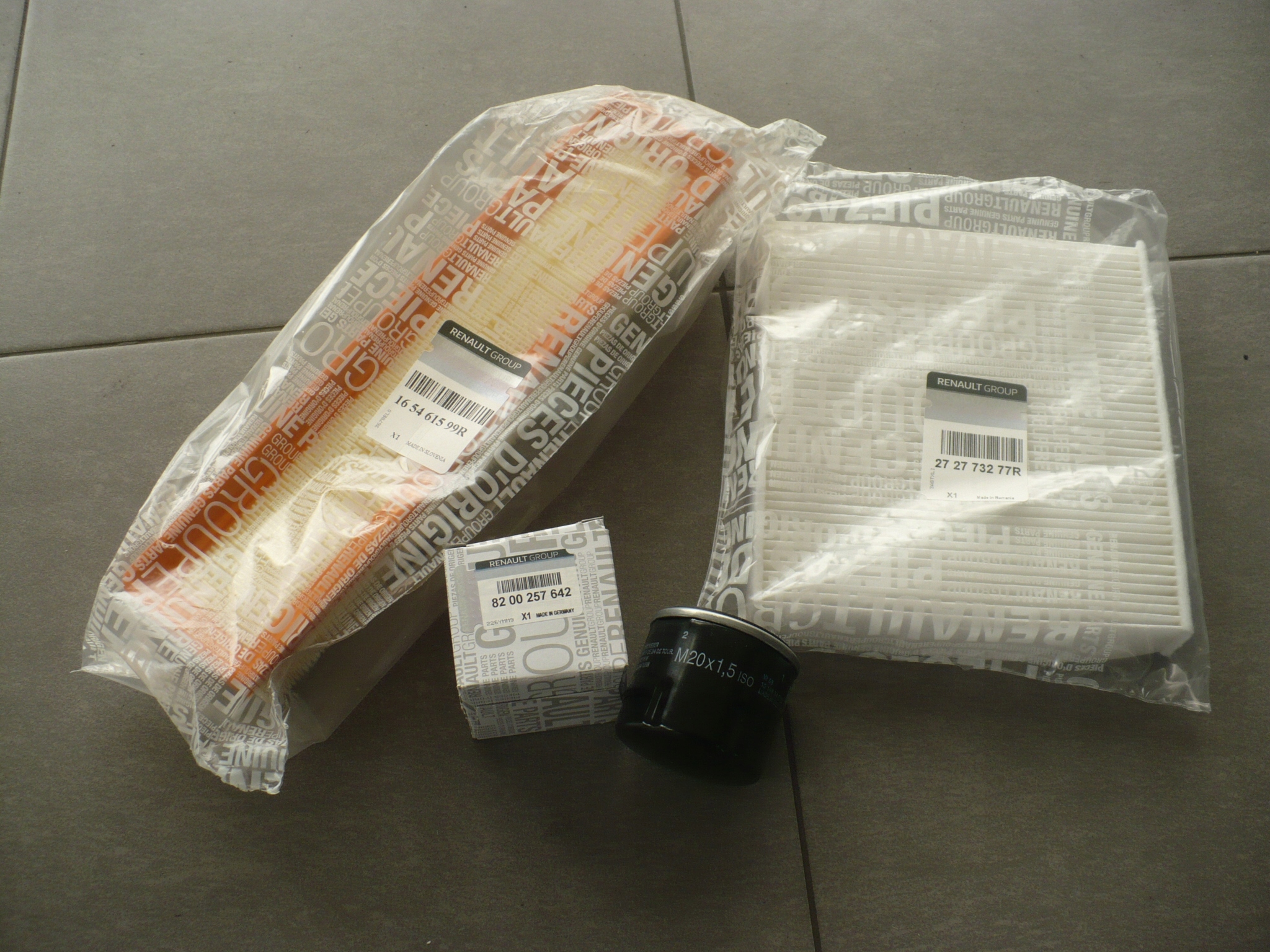 Renault OE 8200257642 фильтр масла + 2 другое продуктов