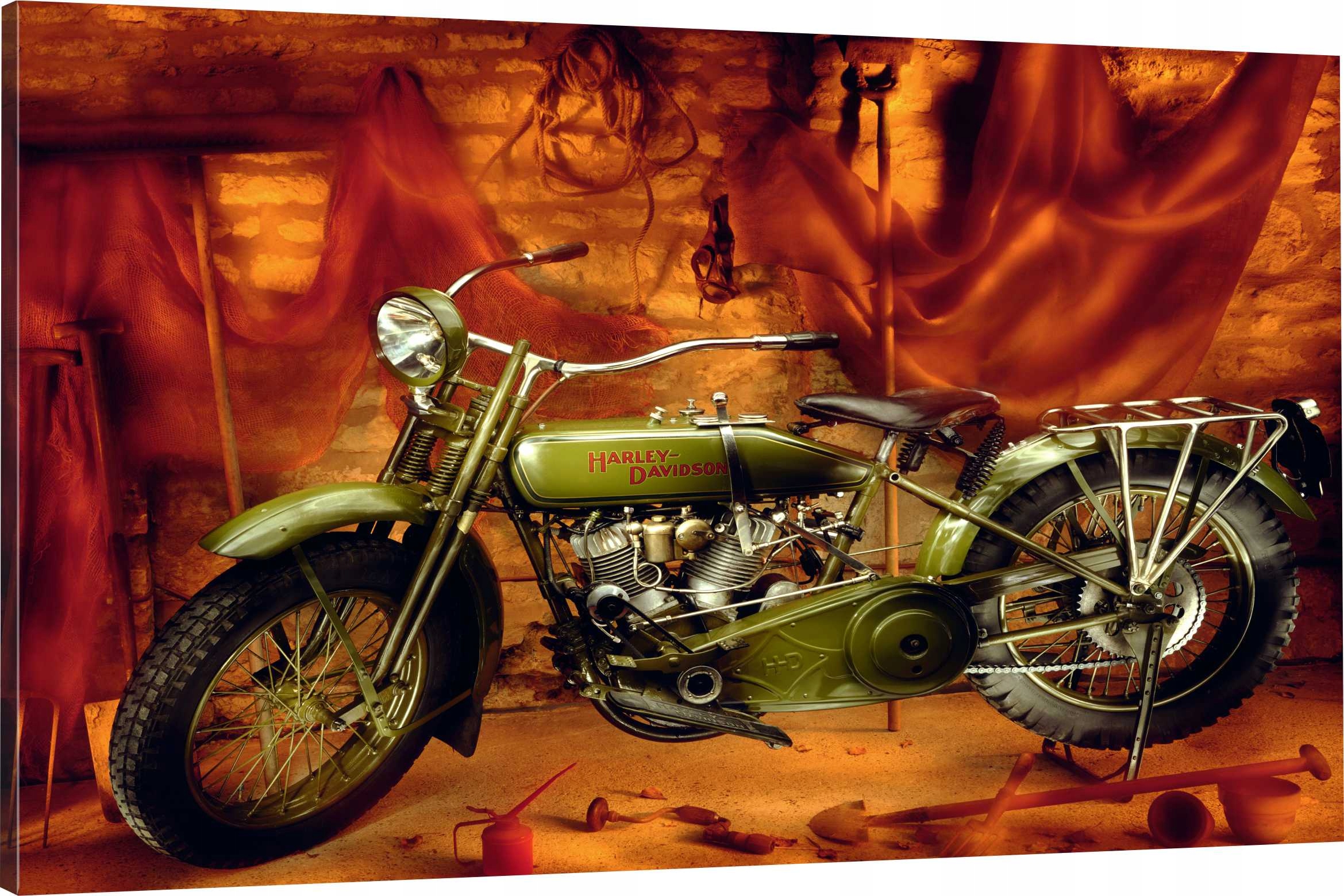 

Obraz Na Płótnie stary motocykl 90x60 maxwybór