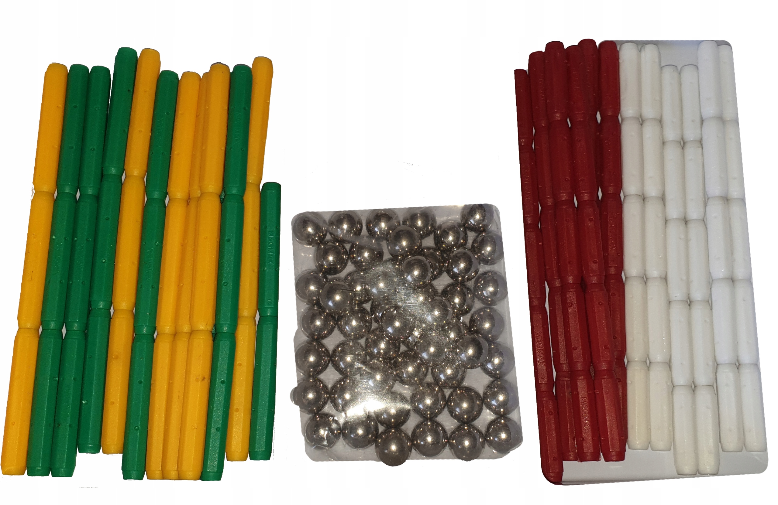 KLOCKI KONSTRUKCYJNE MAGNETYCZNE FORMUŁA 1 148 EL. Liczba elementów 148 szt.