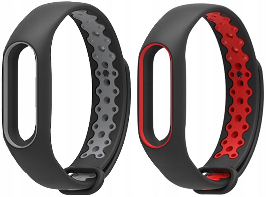 

Xiaomi MI BAND2 opaska zamienna Miękka Zestaw 2SZT
