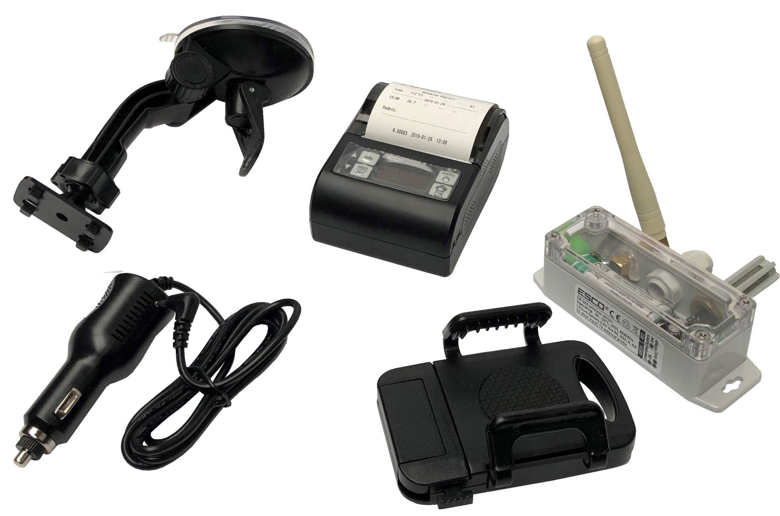 Dr203 - РЕГИСТРАТОР ТЕМПЕРАТУРЫ ТЕРМОГРАФ ESCO DR203+