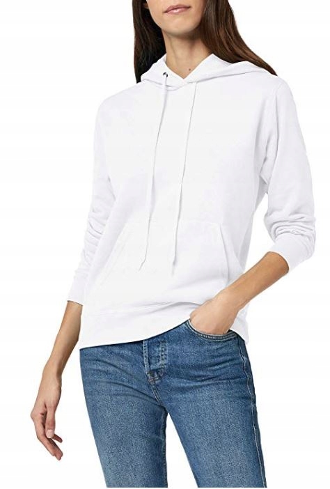 

Fruit Of The Loom Damska Bluza z Kapturem White XL