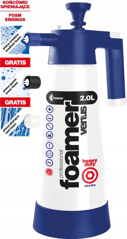 KWAZAR PIANOWNICA ręczna Foamer VENUS ALKA LINE 2L Producent Kwazar
