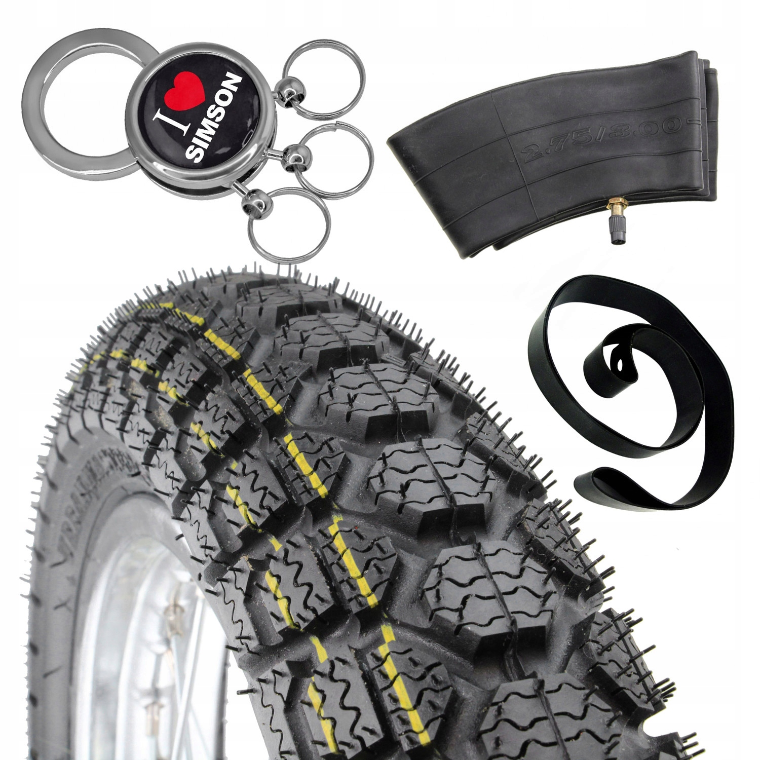 Шини 2.75-16 (90/80-16) SIMSON S51 літо зима M+S