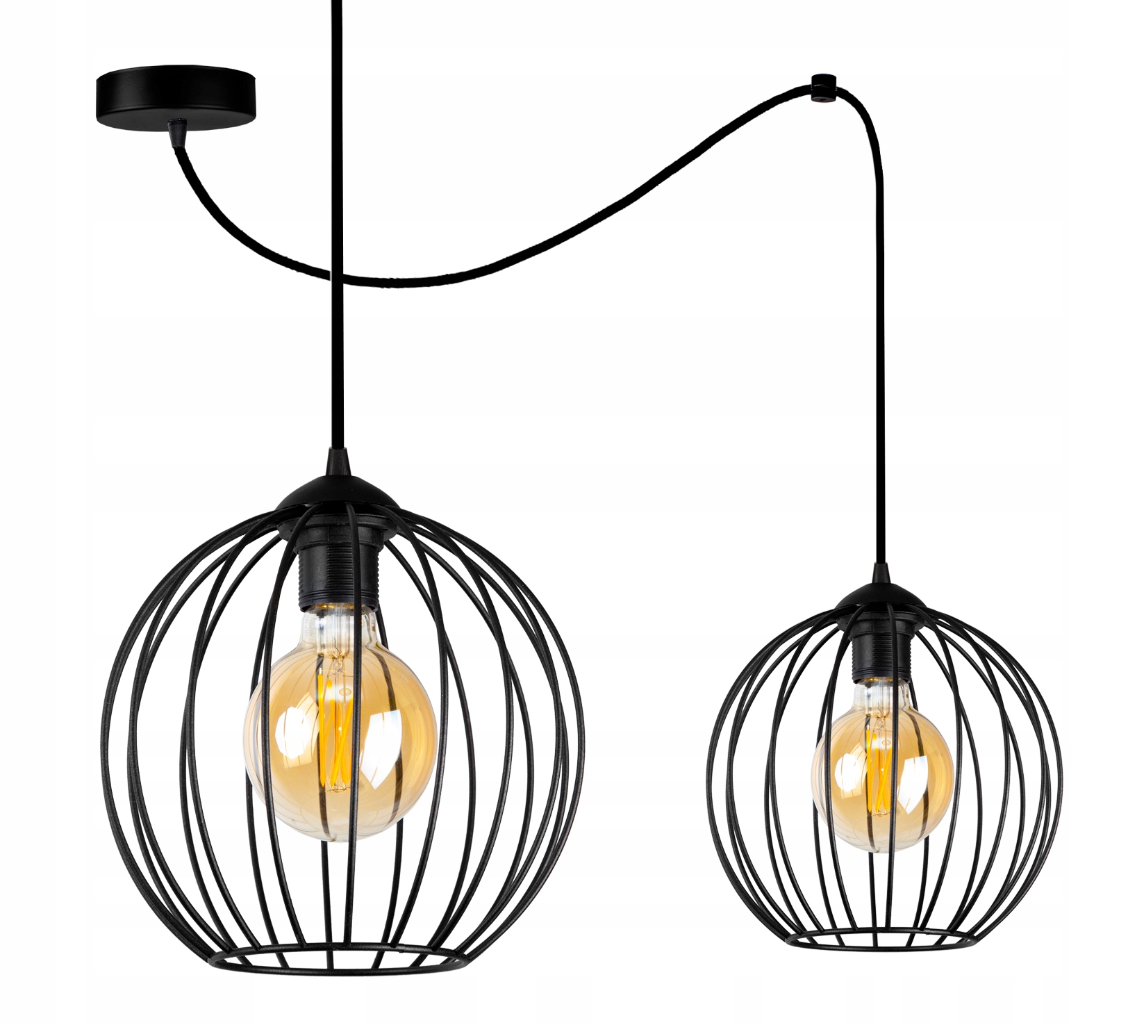 

Lampa Wisząca Sufitowa Żyrandol Pająk Loft Edison