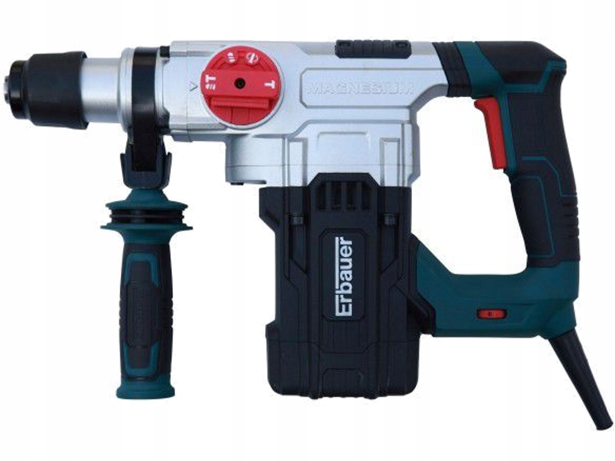 Młotowiertarka Młot Erbauer Sds Plus 1500 W 5J Wiertła Walizka