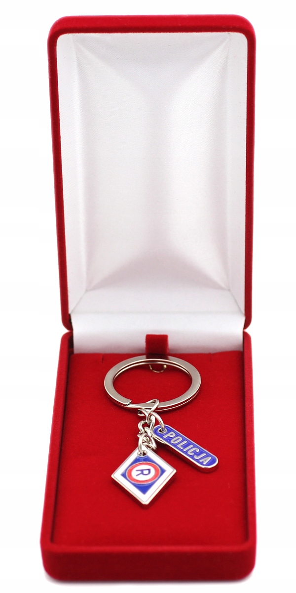 

Policja Drogówka. Brelok w eleganckim etui