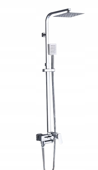Sprchový Set Dažďová Sprcha S Výtokom, Chróm