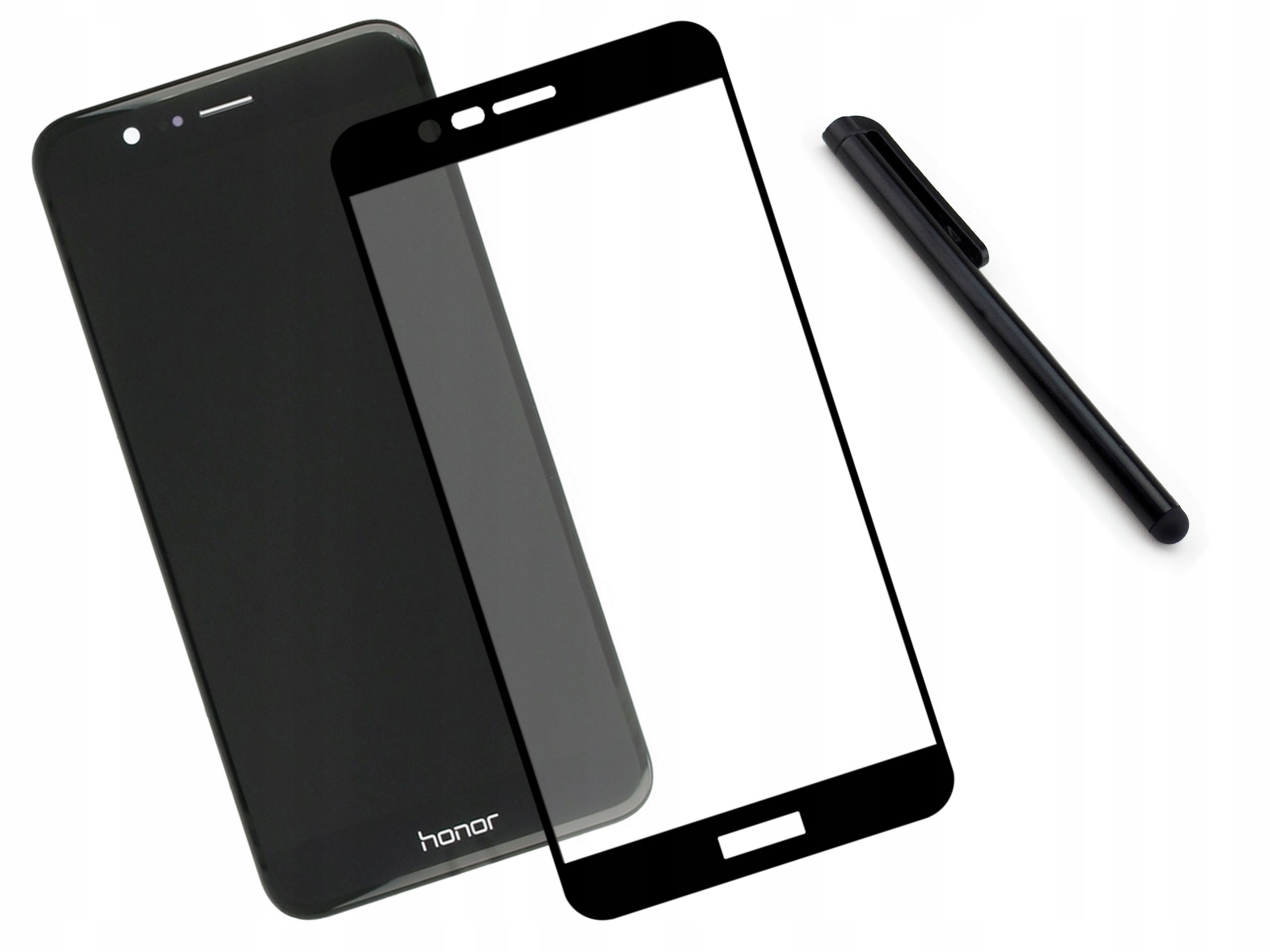 

Zaokrąglone szkło Huawei Honor V9 Czarne