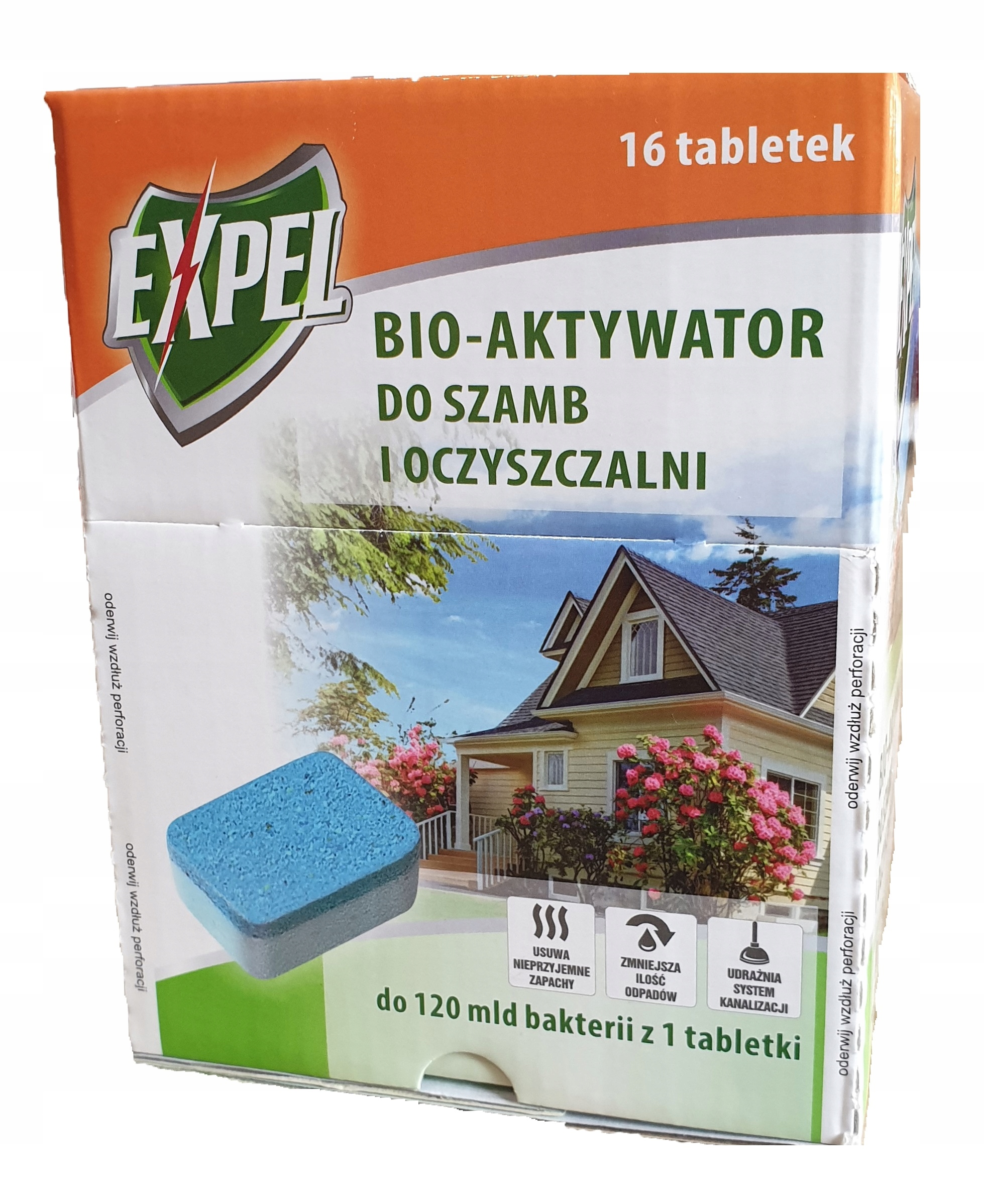 

Expel Tabletki 16 Szt Bio-aktywator Do Szamb