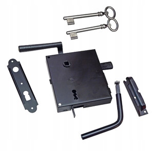 

Zamek Skrzynkowy Wiejski Klamka Lewy Prawy Retro