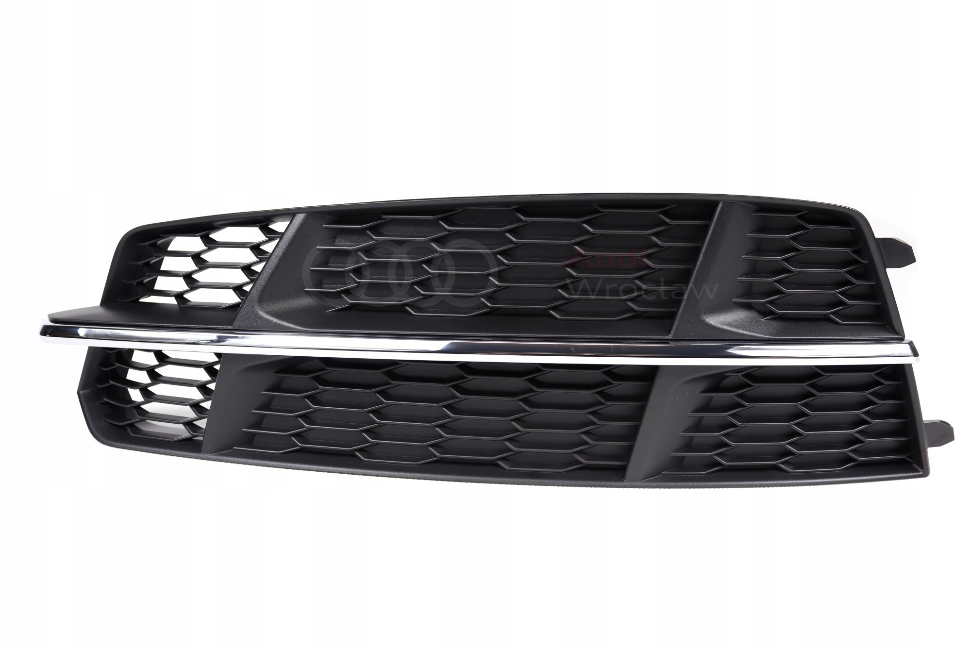 KRATKA ATRAPA ZDERZAK PRZÓD AUDI A6 C7 LEWA SLINE ORYGINAŁ OD ASO