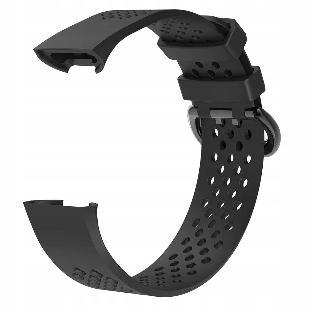 

Fitbit Charge 3 Pasek miękki mocny S M czarny