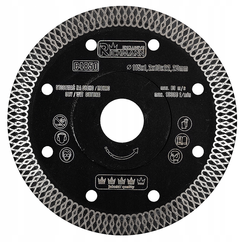 

Tarcza diamentowa cienka 115mm Corona C4850
