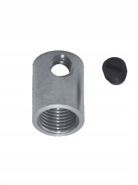 BLOKADA PRZEWODU W OPLOCIE metalowa CZARNA Marka Delphia