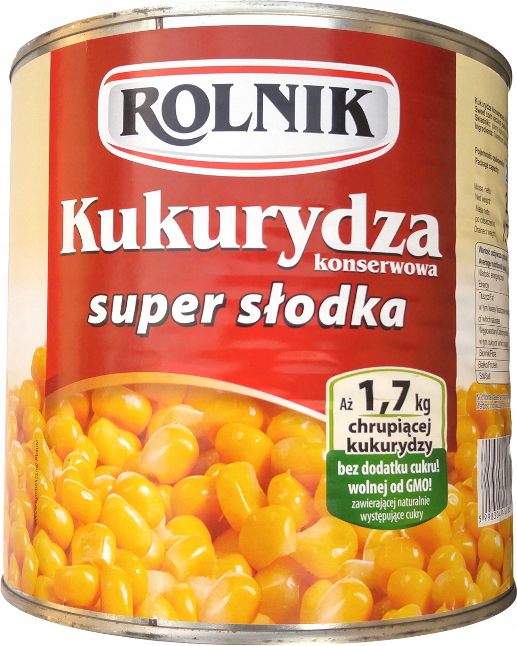 Levně Rolnik Konzervovaná kukuřice 2,12 kg