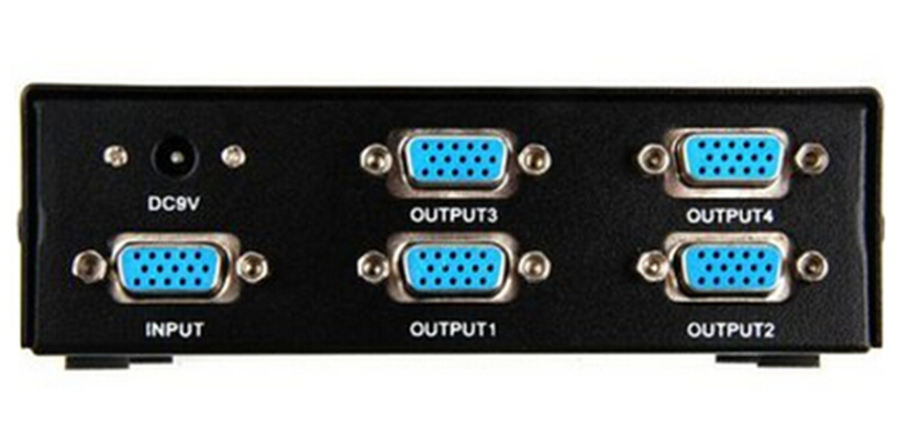

Splitter Rozdzielacz Vga 1 x 4 Monitory FullHD Wwa