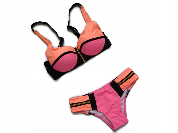 

Bikini Strój Kąpielowy Zipper S 36