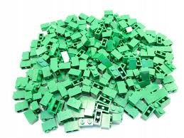 

lego klocek 1x2 Zielony x 100 sztuk 3004
