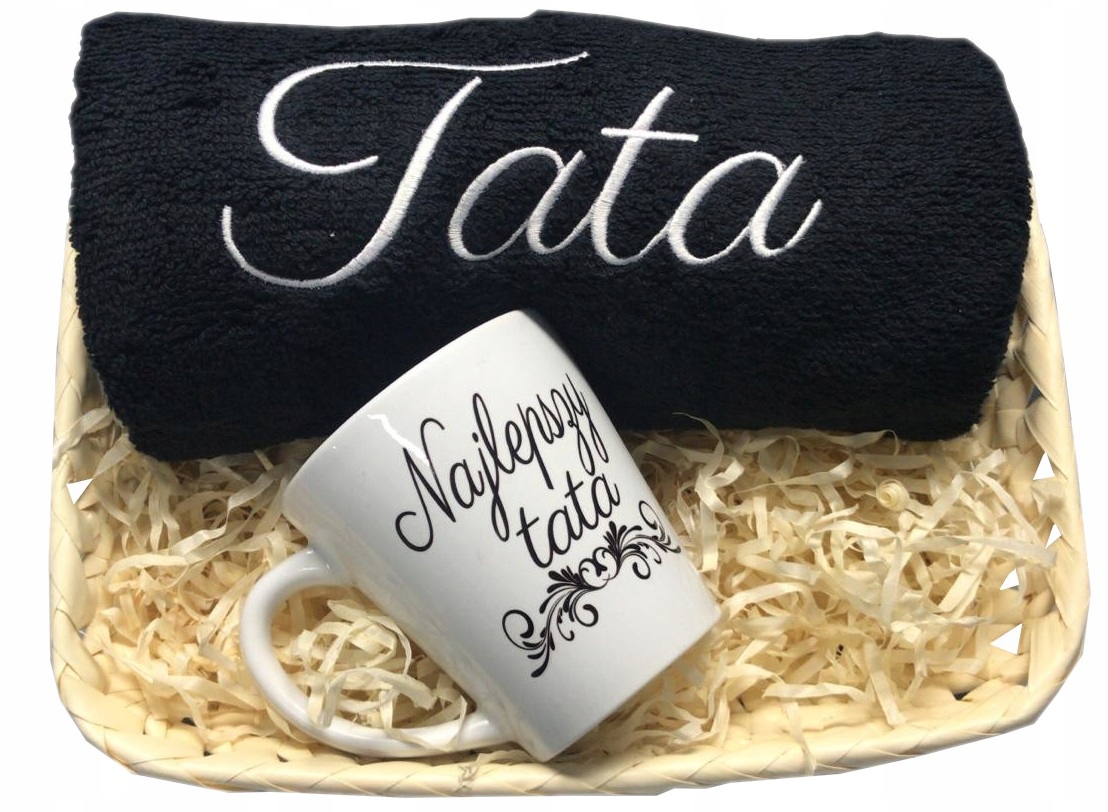

Dla Taty Ręcznik Kubek Dzień Taty Święta