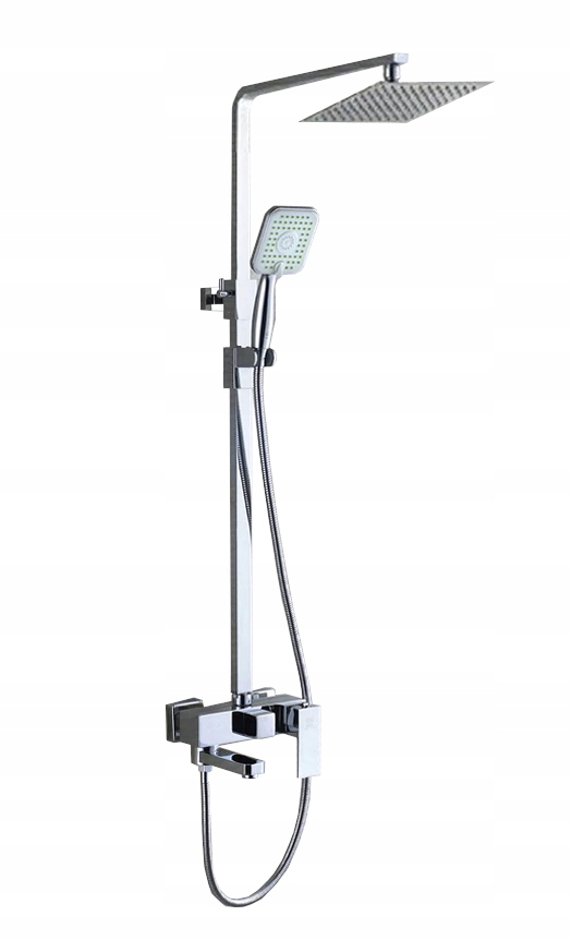 Sprchový Set Dažďová Sprcha S Výtokom, Chróm